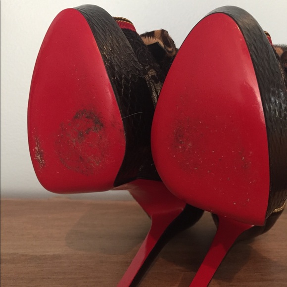 EUC Christian Louboutin Frutti Frutti 35.5 - Picture 4 of 7